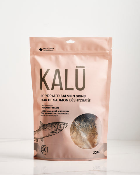 Dehydrated Salmon Skins