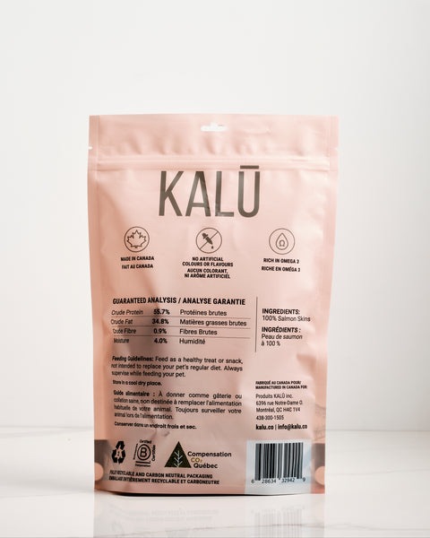 Dehydrated Salmon Skins