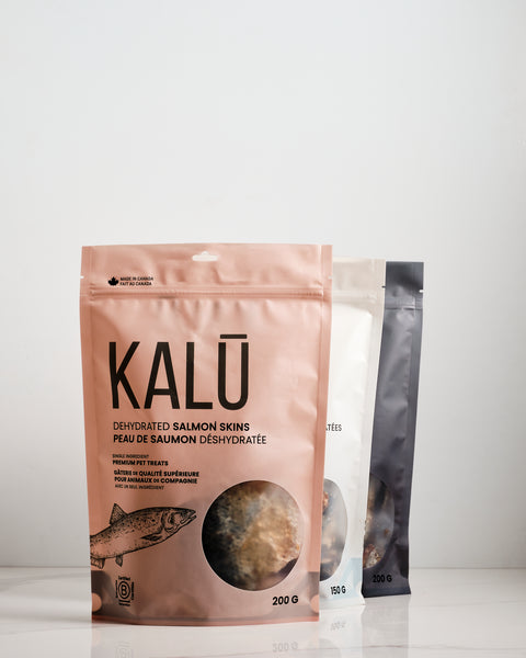 Dehydrated Salmon Skins